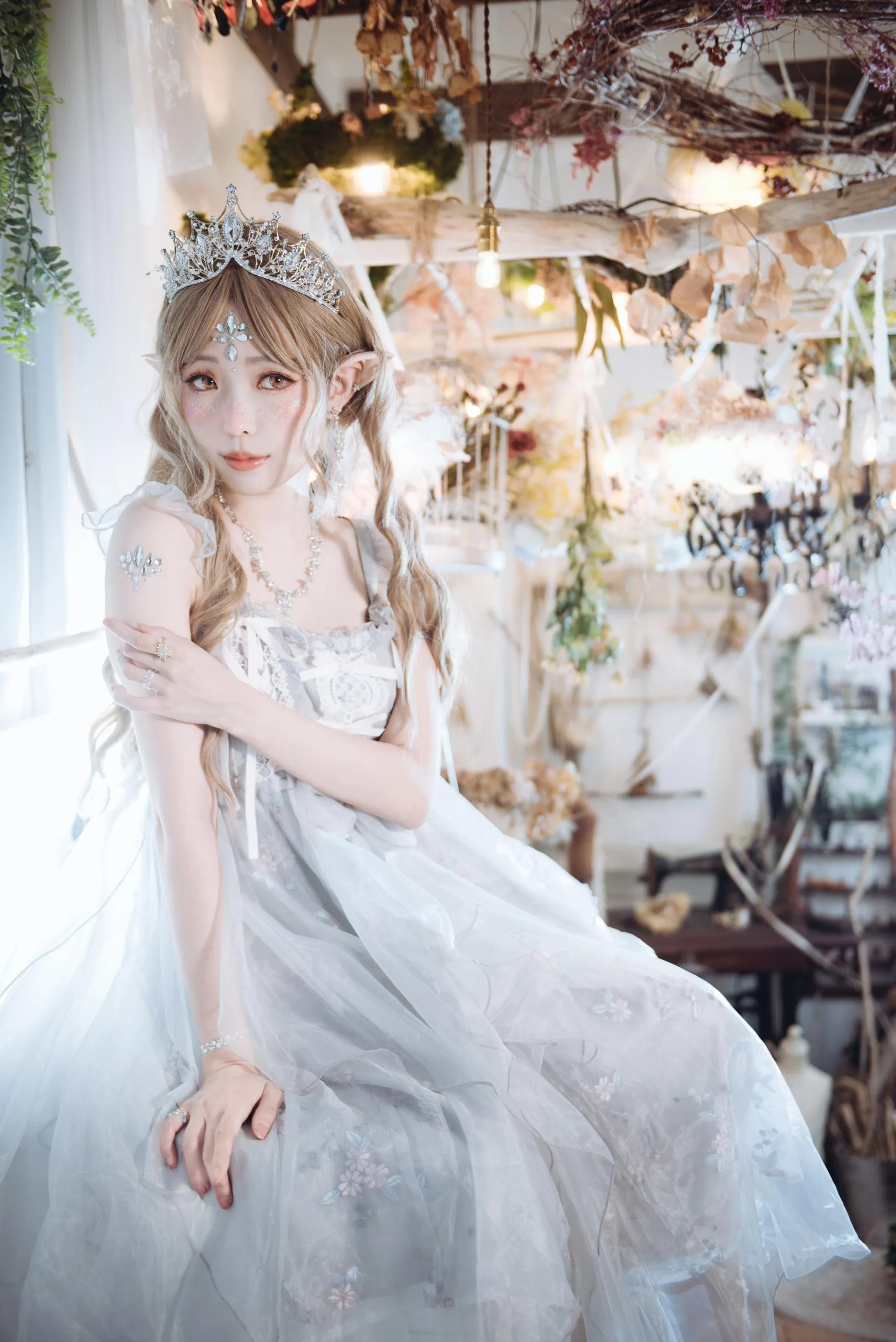 ElyEE子 – NO.90 [2020 Ely Collection] Digital photo set 10套-3 Ice Crystsls Fairy [31P]插图